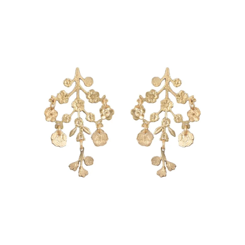 Ladies elegant earrings-Petite Jardiniere Earrings