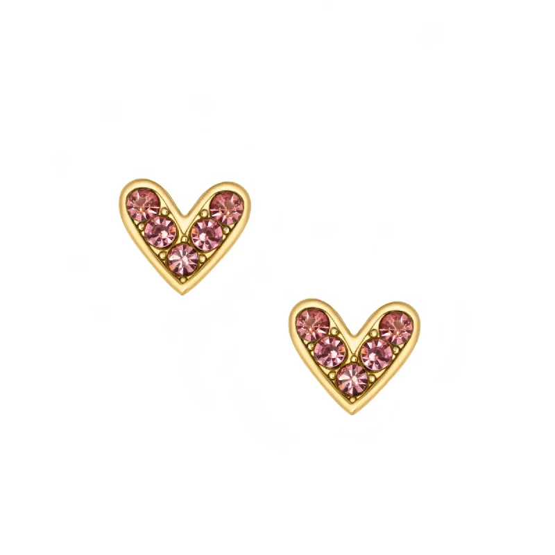 Ladies floral earrings-Lust Stud Earrings