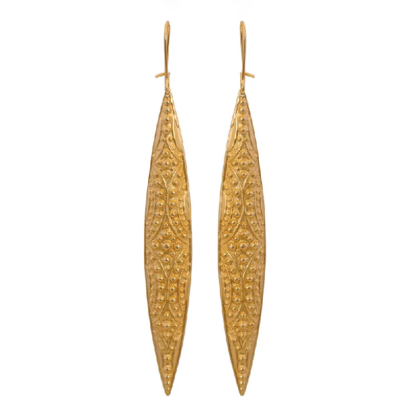 Ladies gold chandelier earrings-Arya Earrings