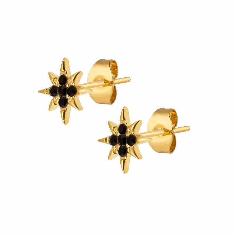 Ladies luxury earrings-Neptune Stud Earrings