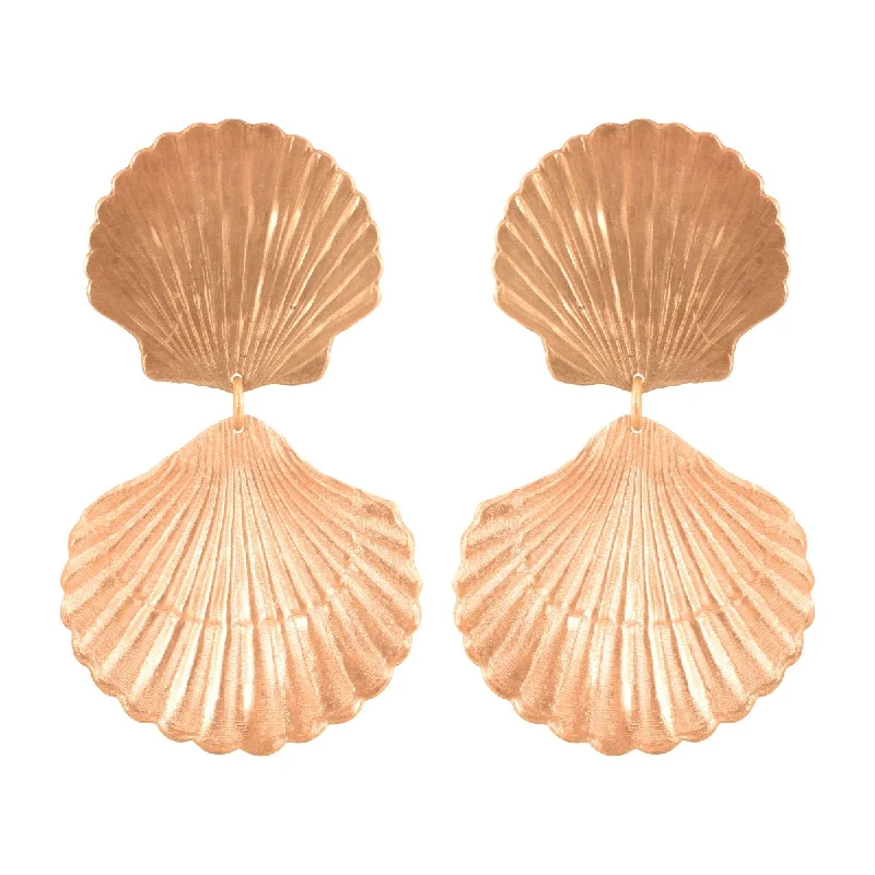 Ladies hoop and stud earrings-Seychelles Earrings