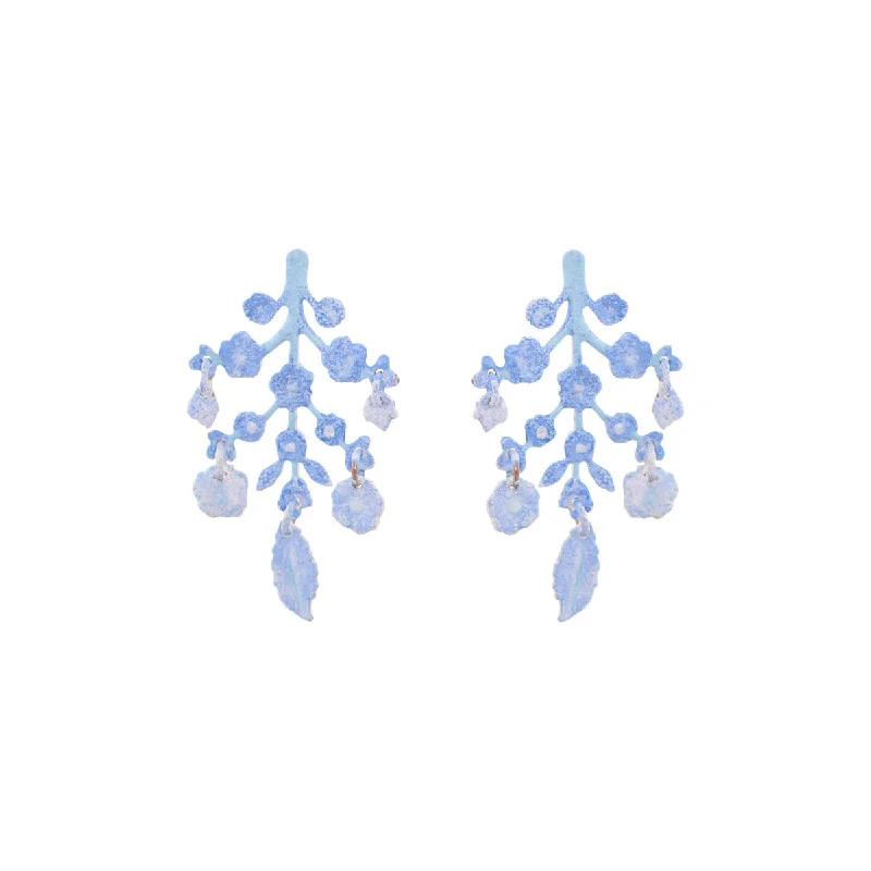 Ladies beaded earrings-Petite Chinoiserie Earrings