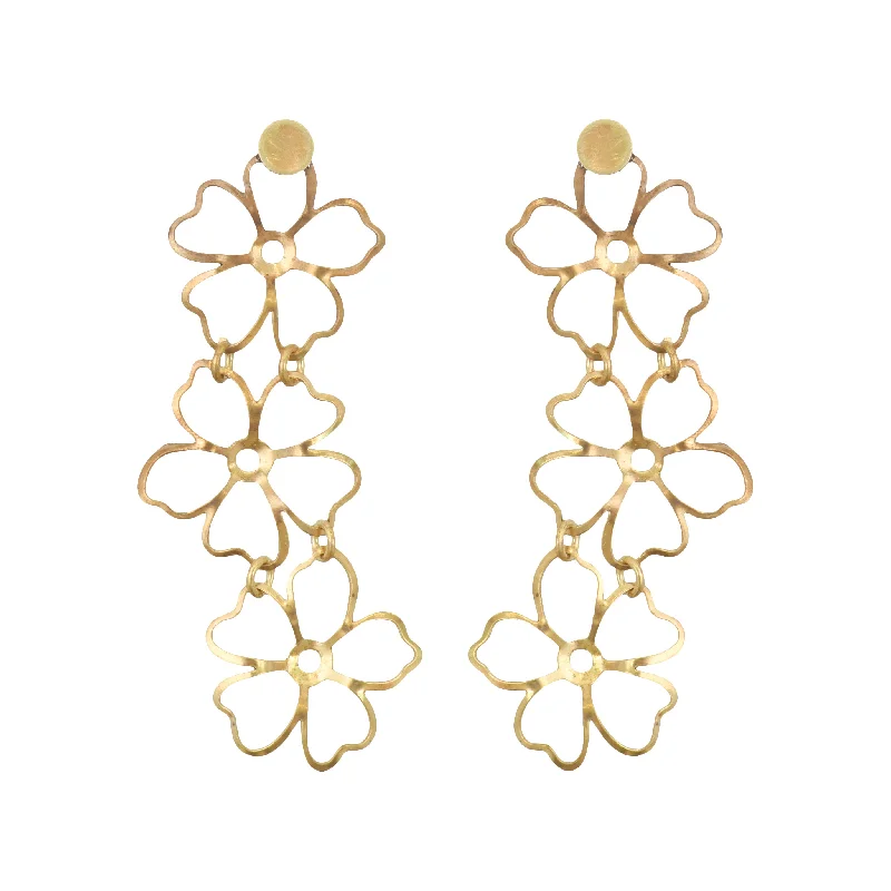 Ladies hoop stud earrings-Little Antheia Earrings