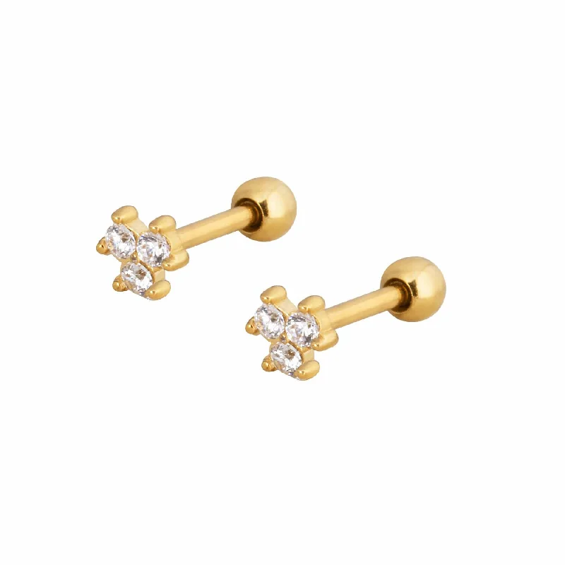 Ladies elegant earrings-Callie Stud Earrings