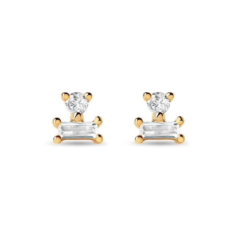 Ladies fancy drop earrings-Mila Stud Earrings