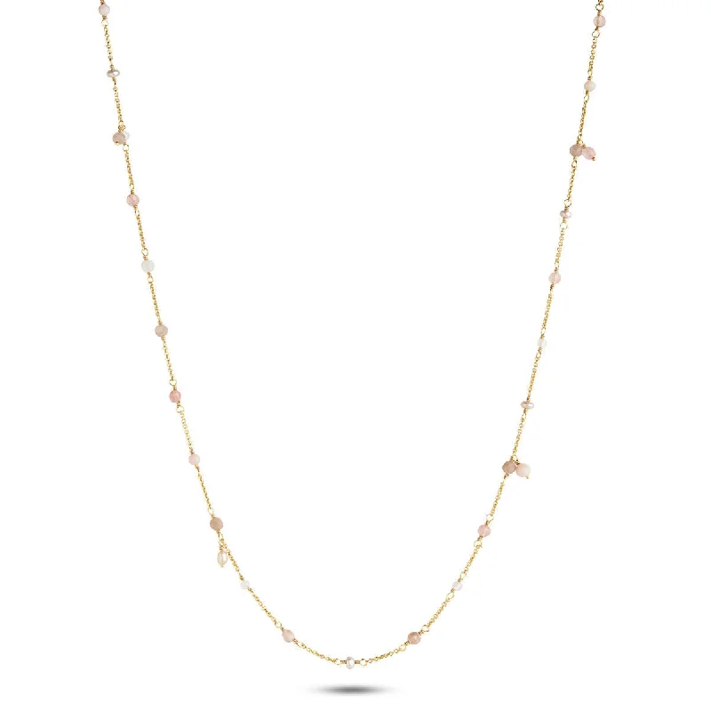 Ladies gold necklaces-Limited Edition 18K Gold Plated Necklace