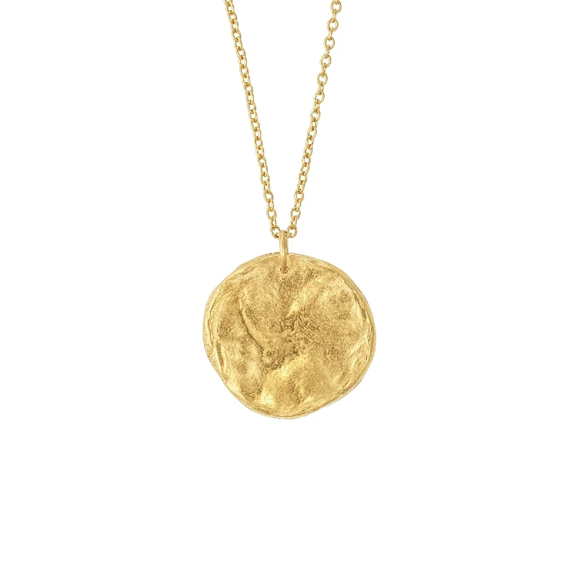 Ladies name necklaces-Thalassa Gold Plated Necklace