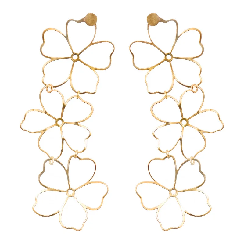 Ladies dainty earrings-Antheia Earrings