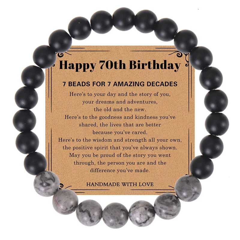 70 Th Birthday Bracelet