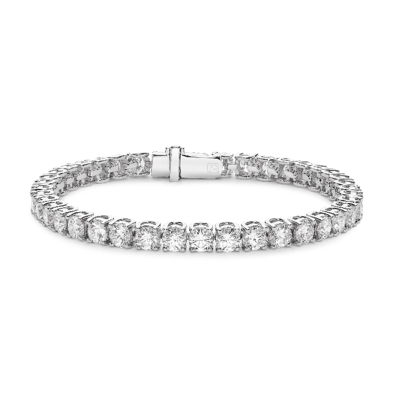 Ladies sterling silver bracelets-The Tennis Bracelet, Large