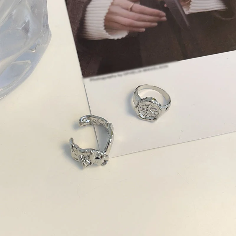 Silver Ring Set