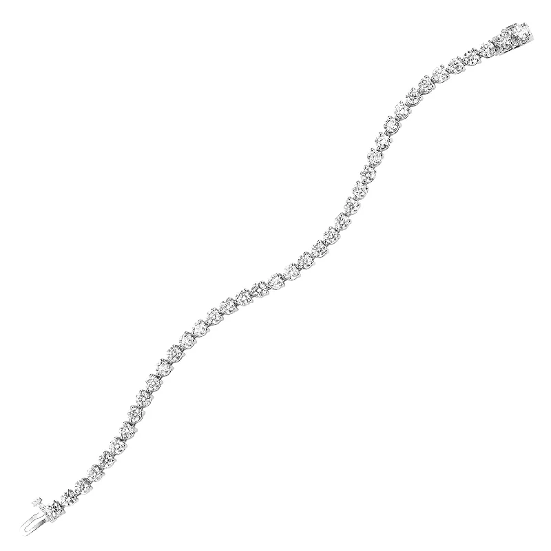 Ladies beaded bracelets-Diamond Tennis Bracelet - 2.00 twt.