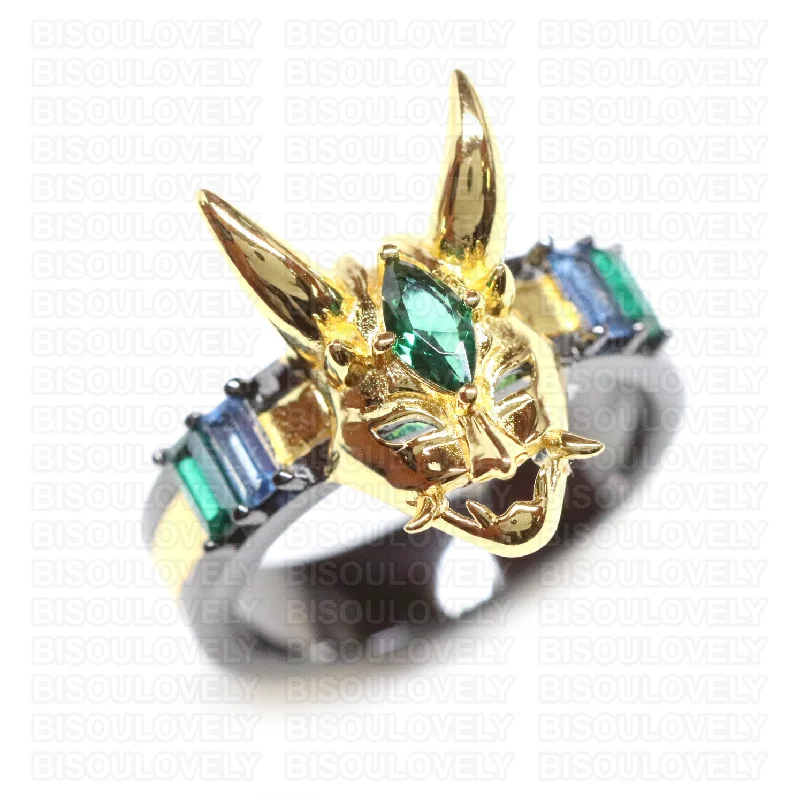 Ladies luxury rings-Winged Nemesis Ring