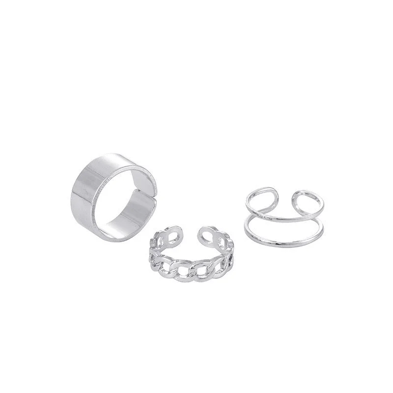 01 Silver (Three-Piece Set)