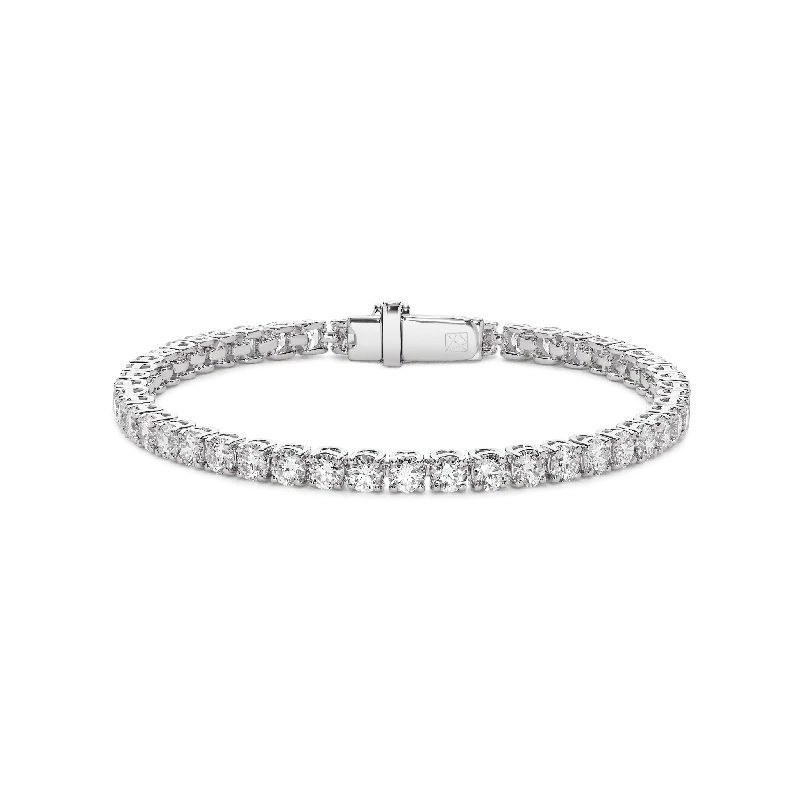 Ladies bangles with charms-The Tennis Bracelet, Medium