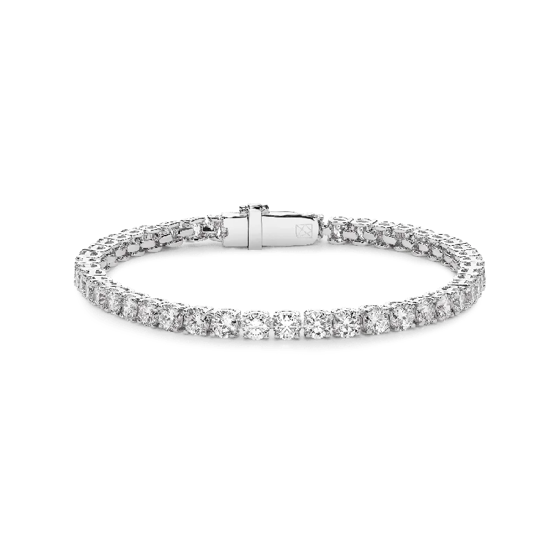 Ladies minimalist bracelets-The Tennis Bracelet, Medium