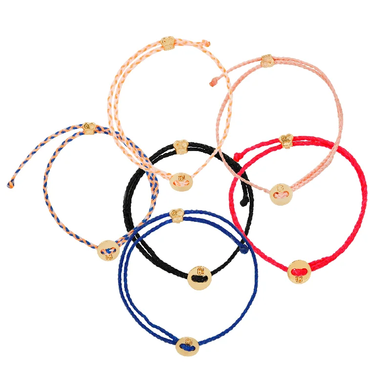 Ladies minimalist bracelets-Signature Woven Bracelet