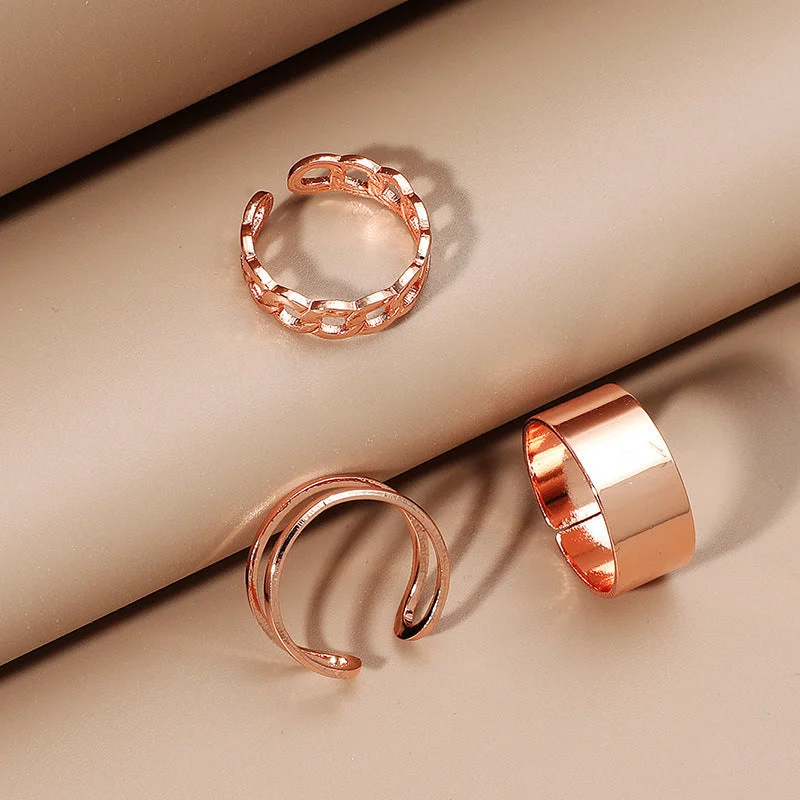 01 Rose Gold (Three-Piece Set)