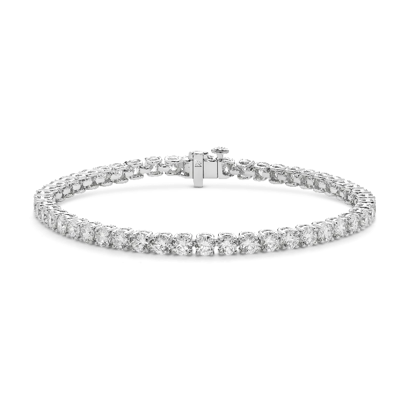 Ladies gold diamond bracelets-The Tennis Bracelet, Medium