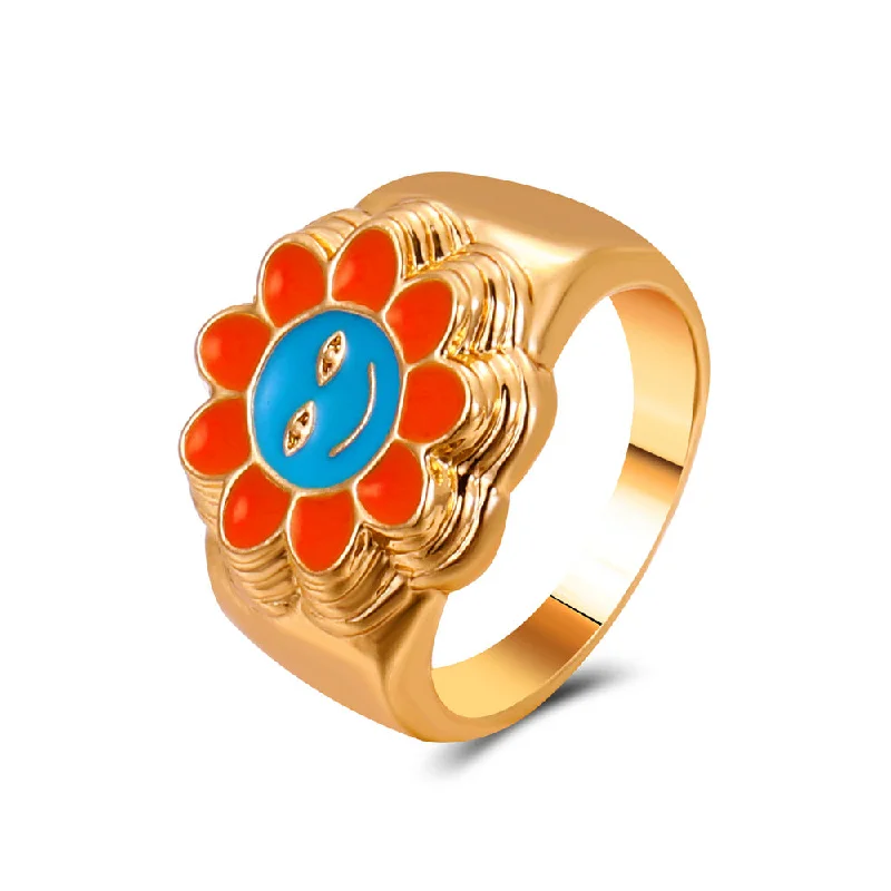 03kc Gold# Orange Blue G-323