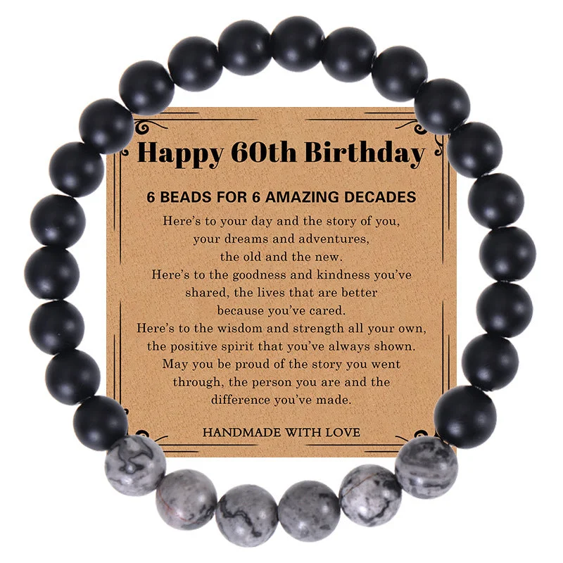 60 Th Birthday Bracelet